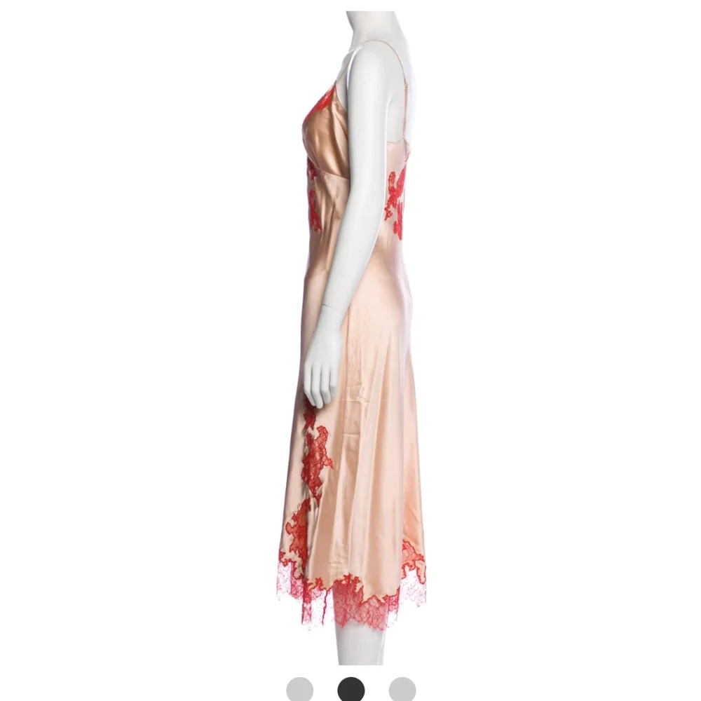 AGENT PROVOCATEUR Christie Silk Slip - Size 10 Medium - Picture 2 of 3